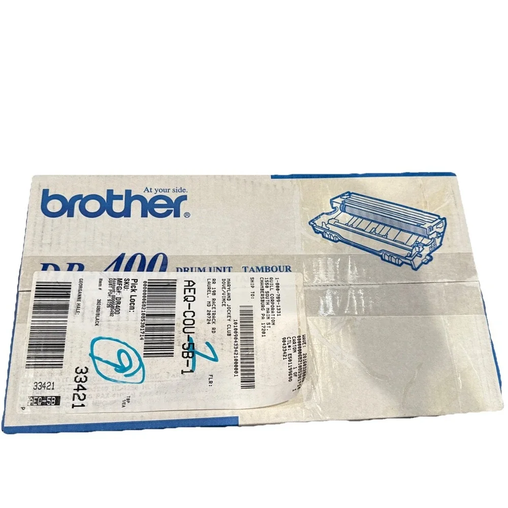Brother DR400 Black Drum Unit Cartridge